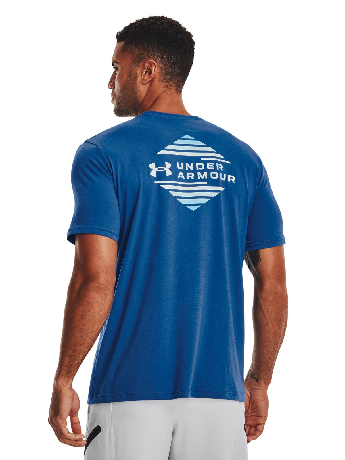 Camiseta Outdoor Hombre Color Azul-4