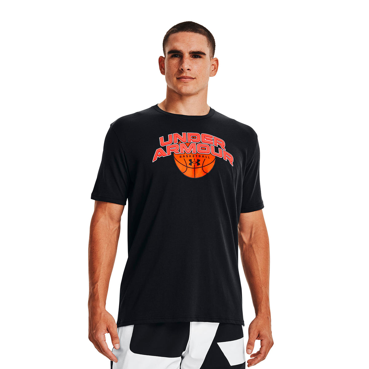 Camiseta Basketball Hombre Color Negro-3