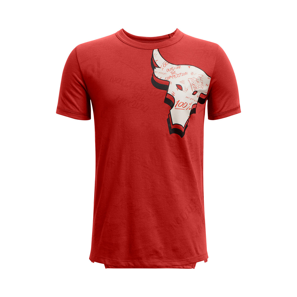 Camiseta Training Niño Color Rojo-1