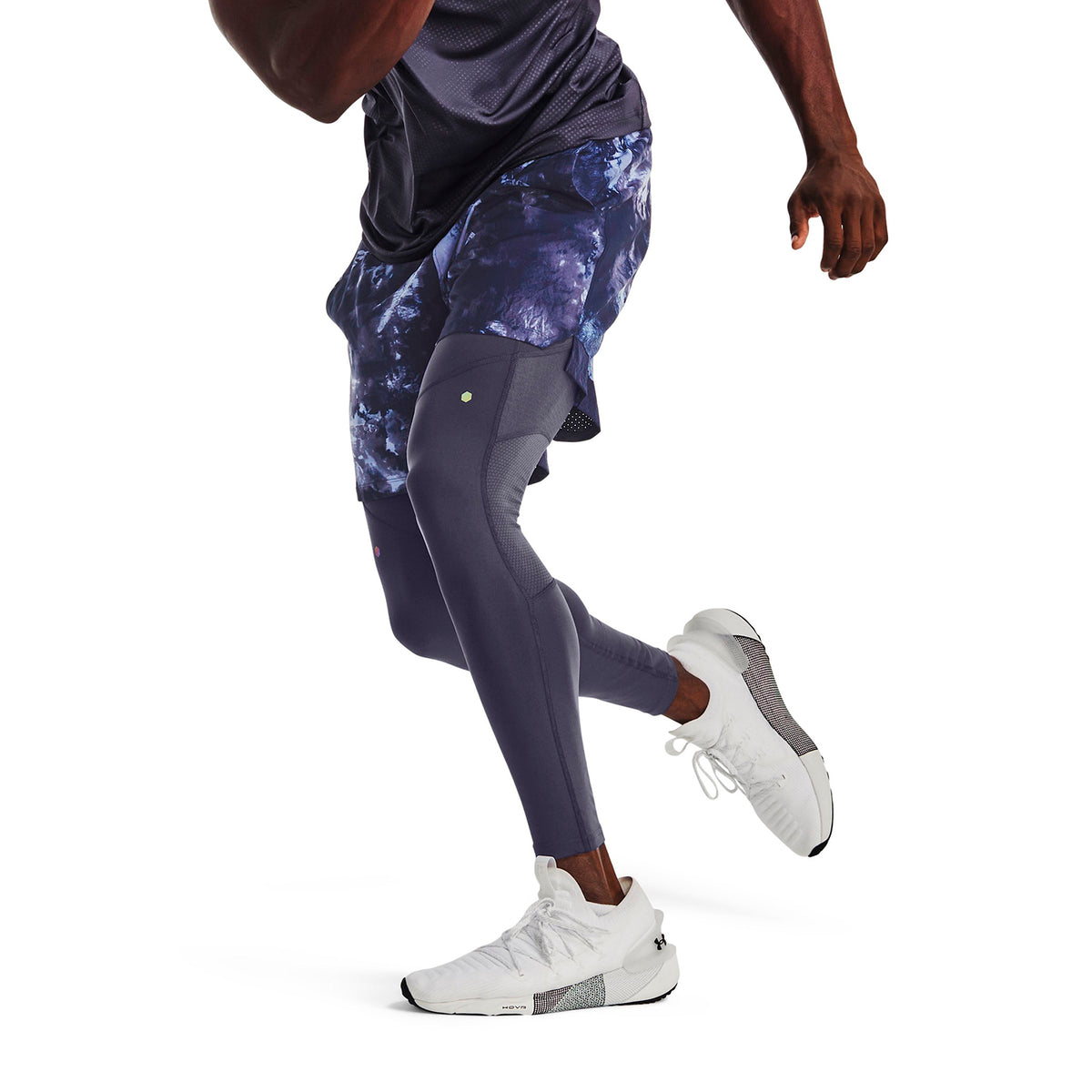 Leggings Training Hombre Color Gris-3