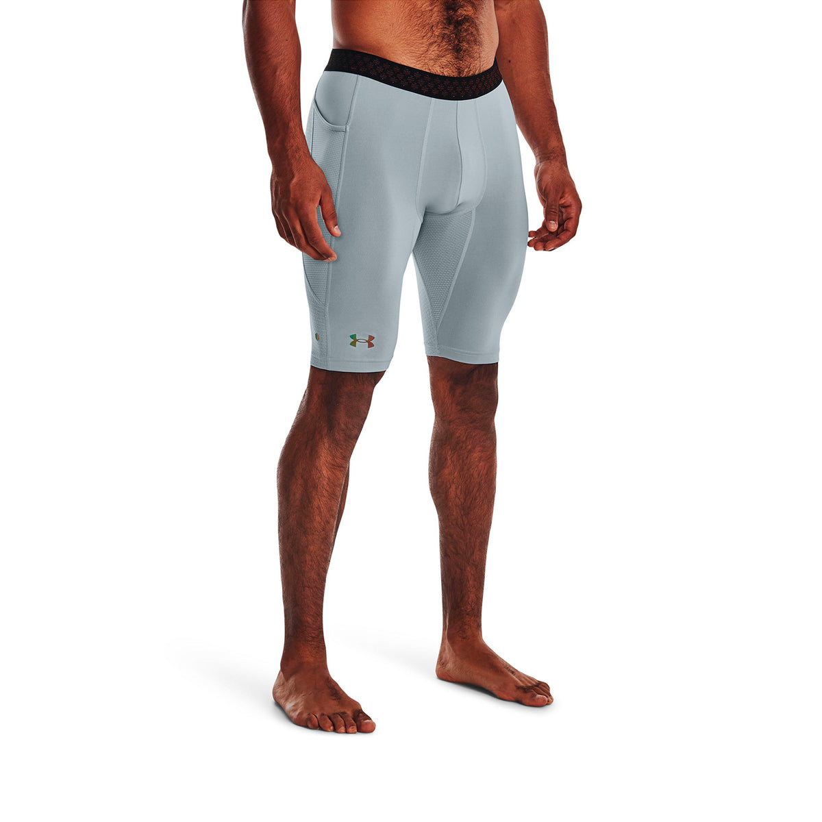 Short Training Hombre Color Azul-3