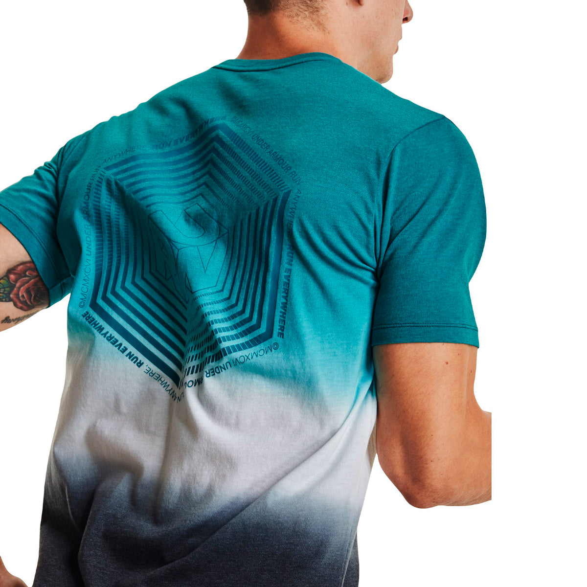 Camiseta Running Hombre Color Azul-3