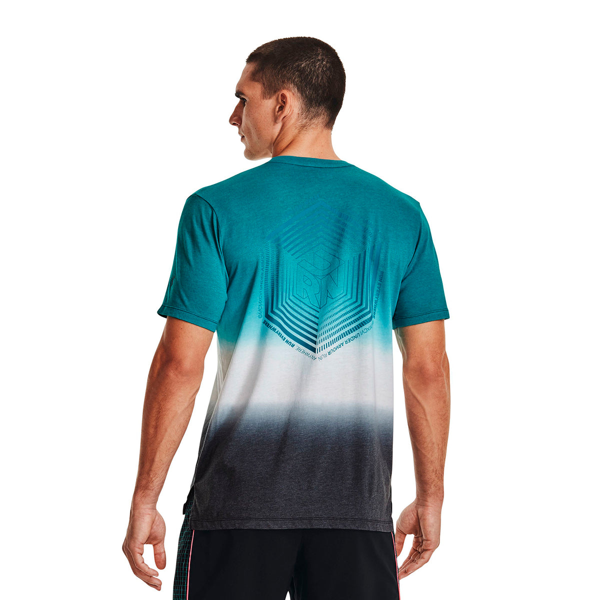 Camiseta Running Hombre Color Azul-4