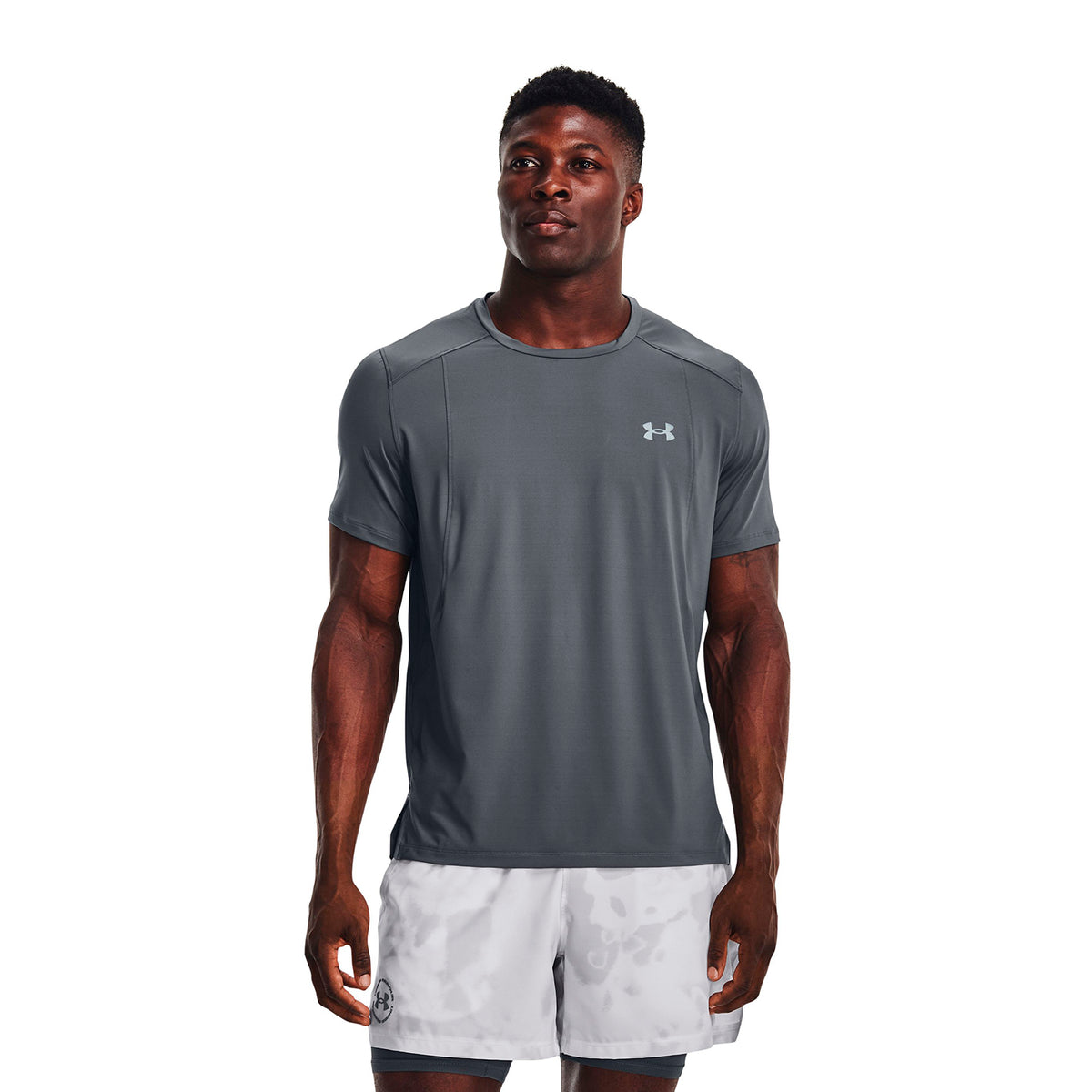 Camiseta Fútbol Hombre Color Gris-3