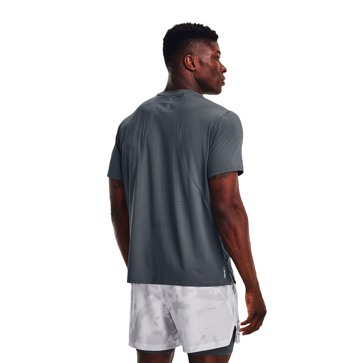 Camiseta Fútbol Hombre Color Gris-4