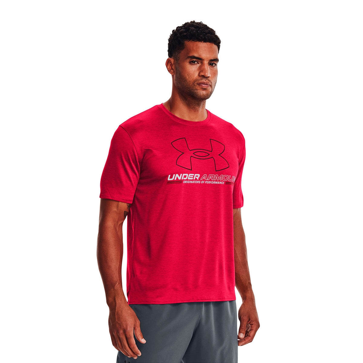 Camiseta Fútbol Hombre Color Rojo-3