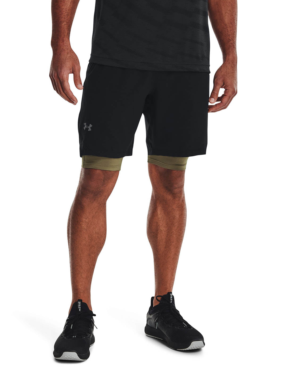 Short Fútbol Hombre Color Negro-3