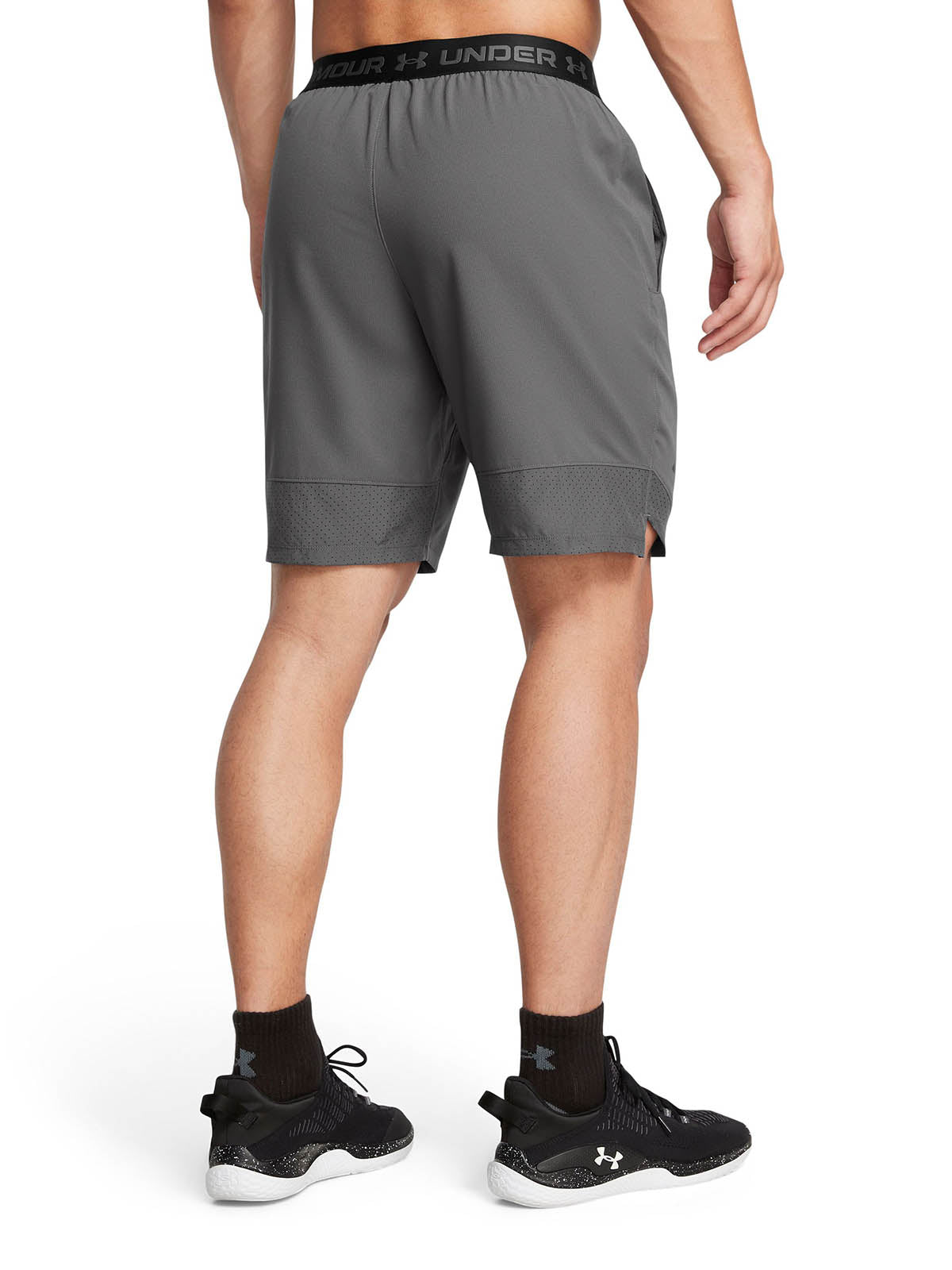 Short Training Hombre Color Gris-4