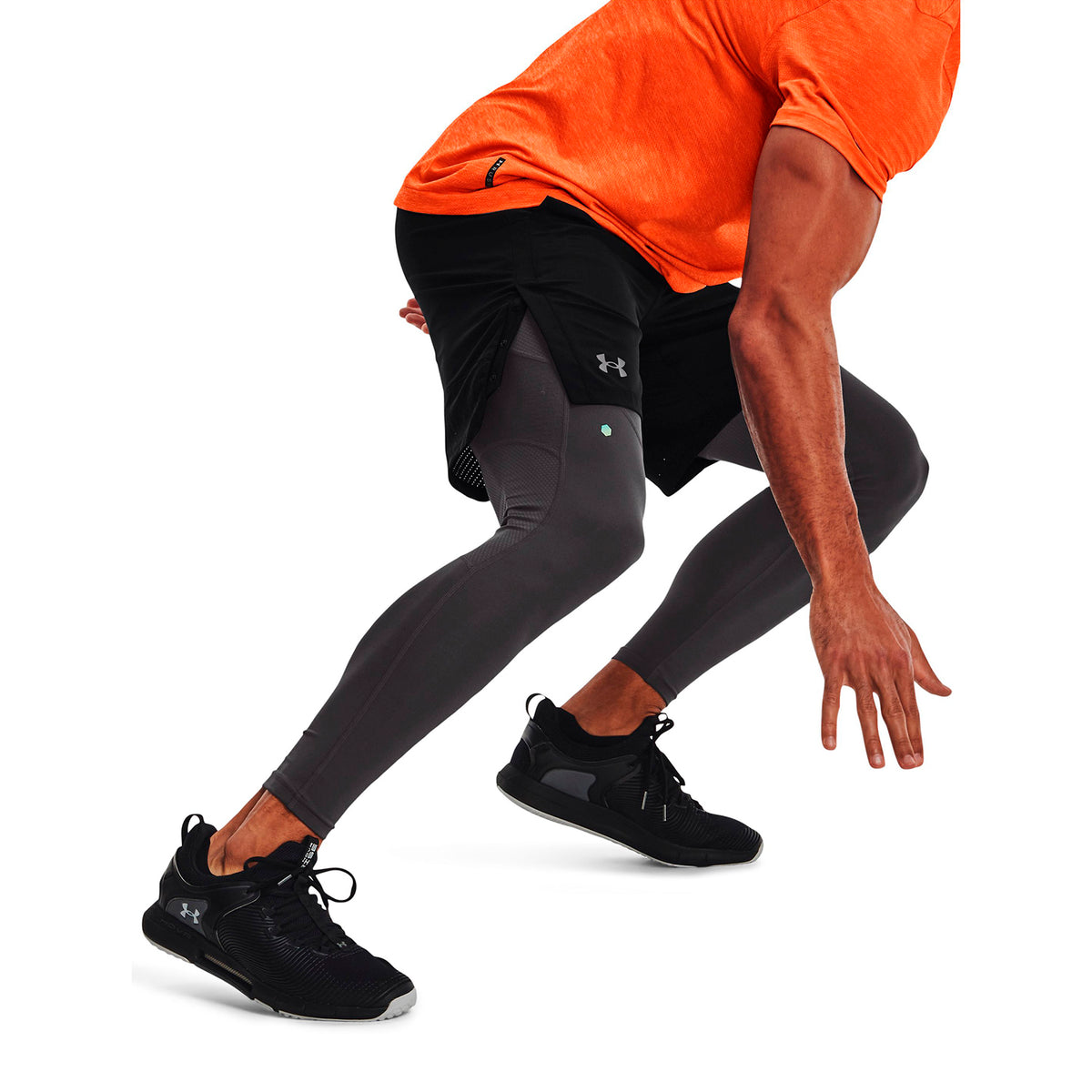 Short Fútbol Hombre Color Negro-3