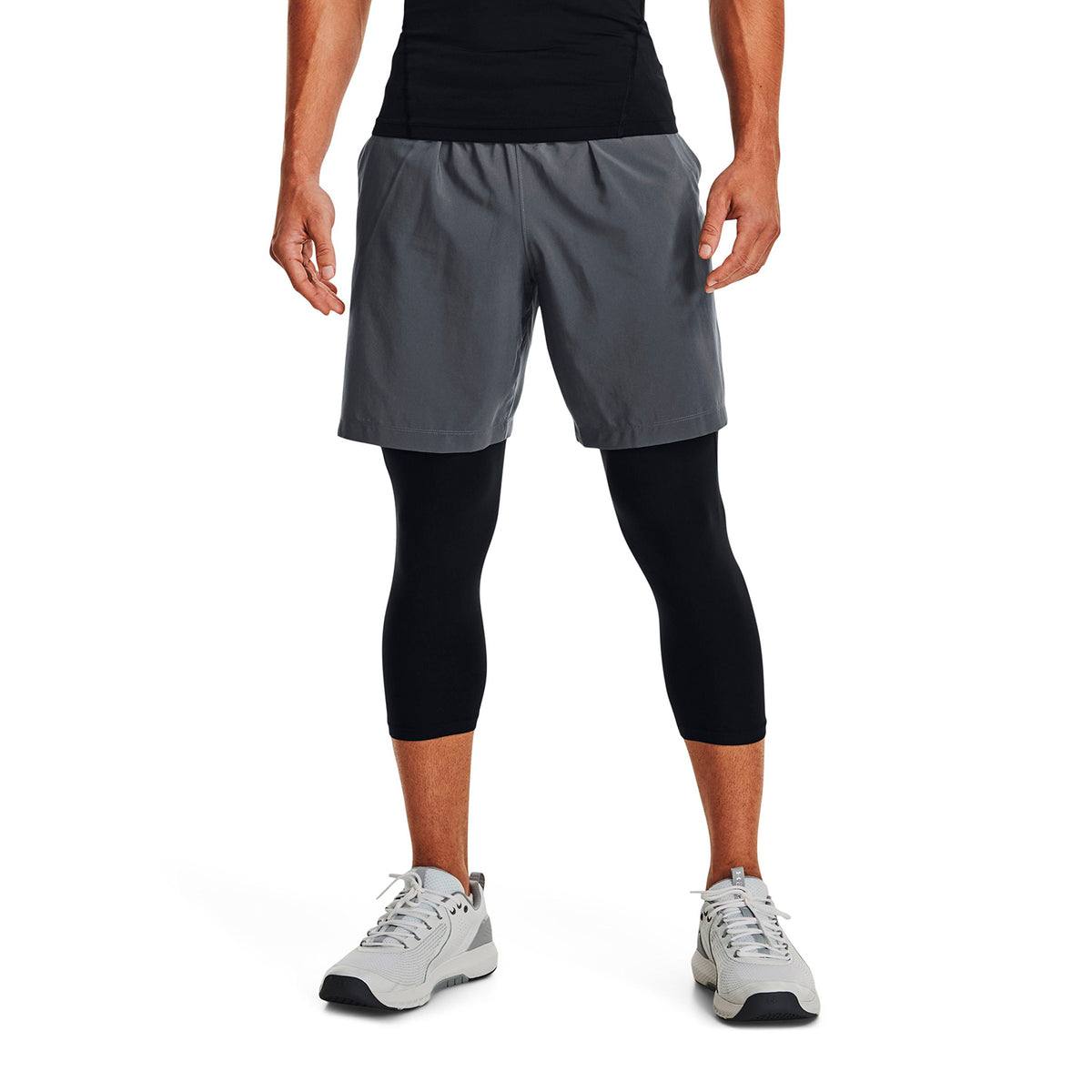 Short Fútbol Hombre Color Gris-3