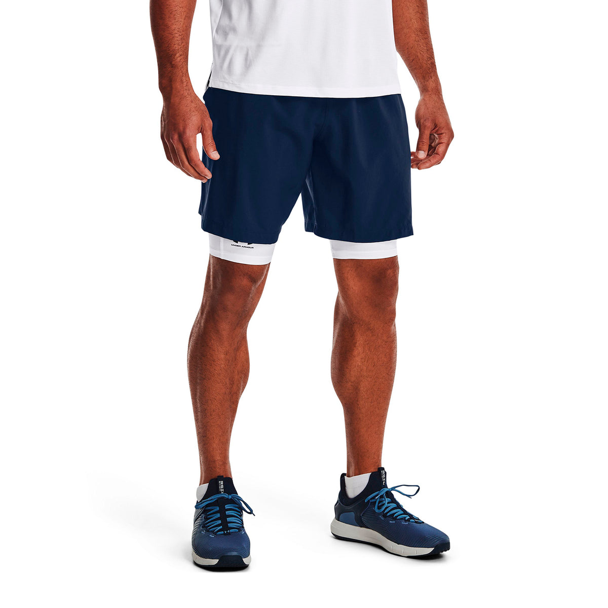 Short Fútbol Hombre Color Azul-5
