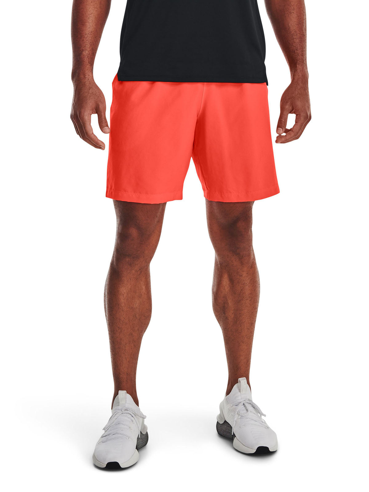 Short Training Hombre Color Naranja-3