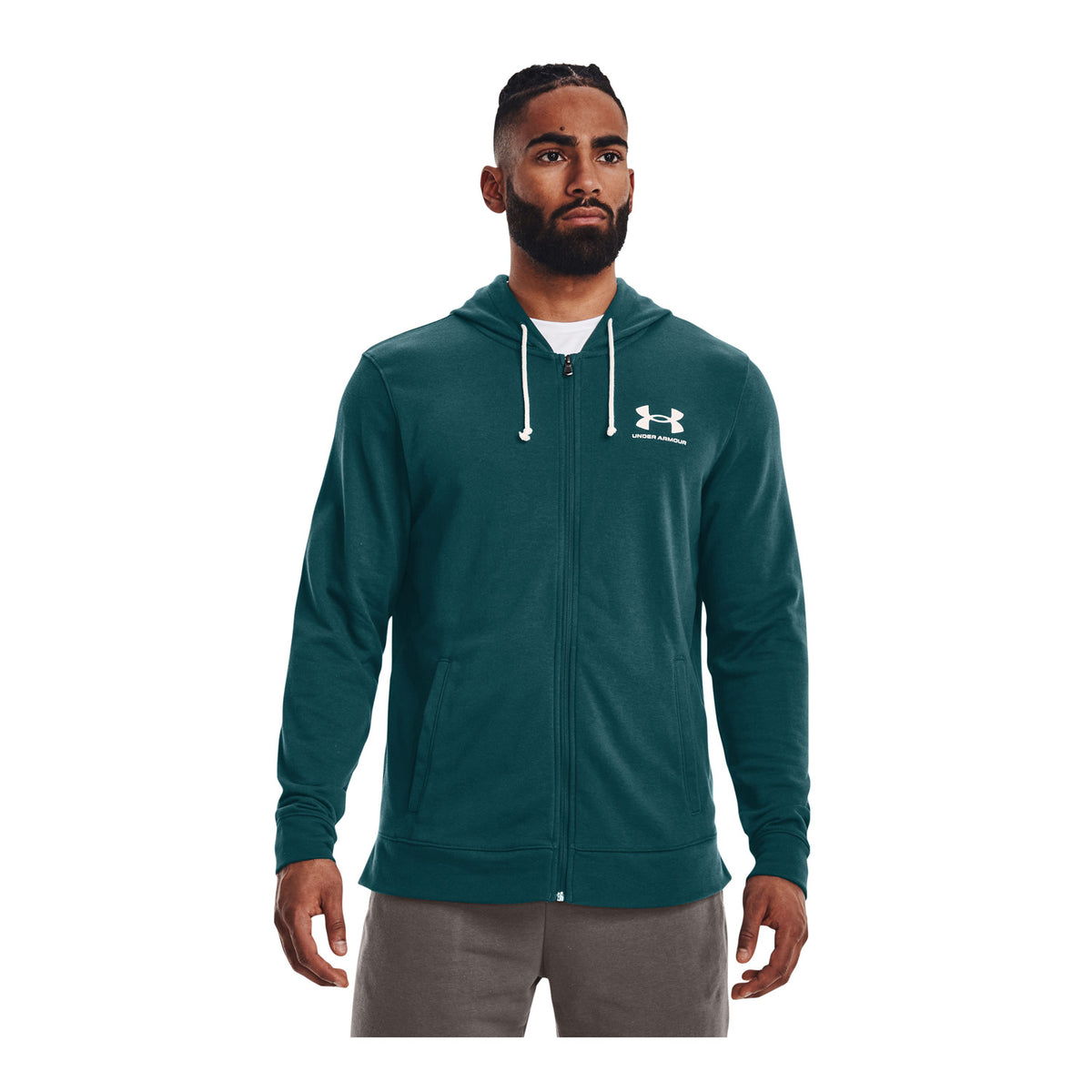 Buzo Training Hombre Color Verde-3