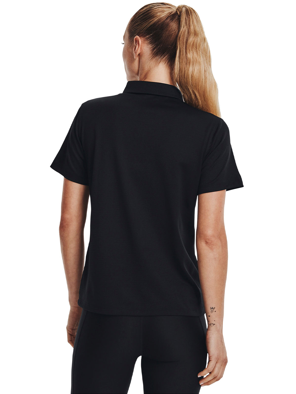 Polo Golf Mujer Color Negro-4