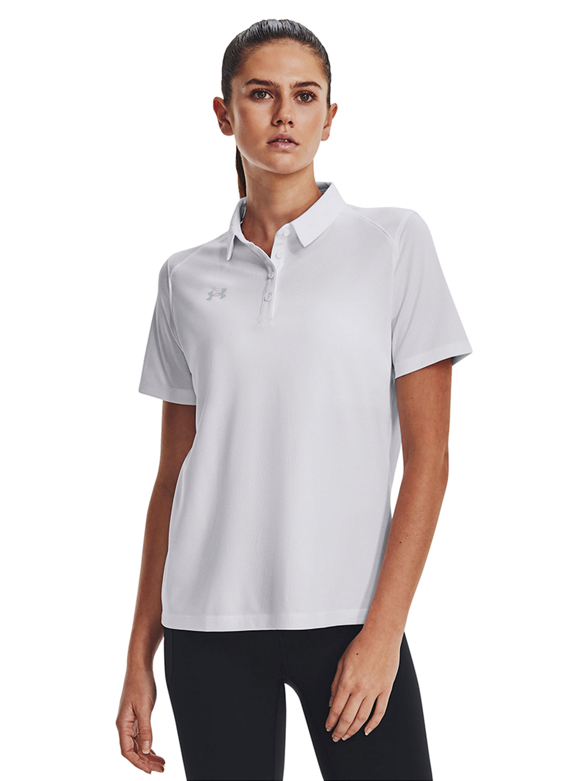 Polo Golf Mujer Color Blanco-3