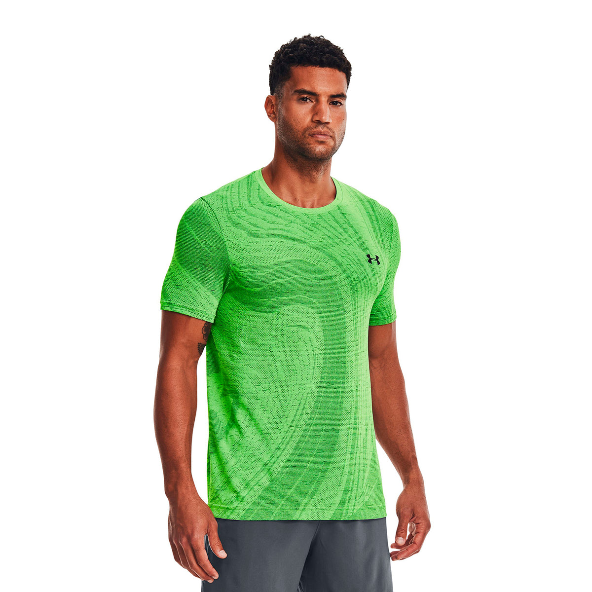 Camiseta Training Hombre Color Verde-3