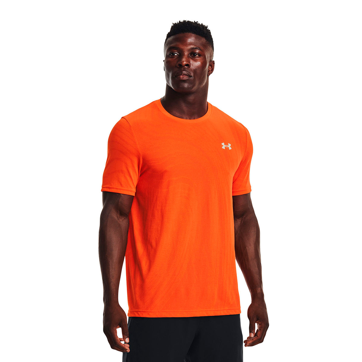 Camiseta Fútbol Hombre Color Naranja-3