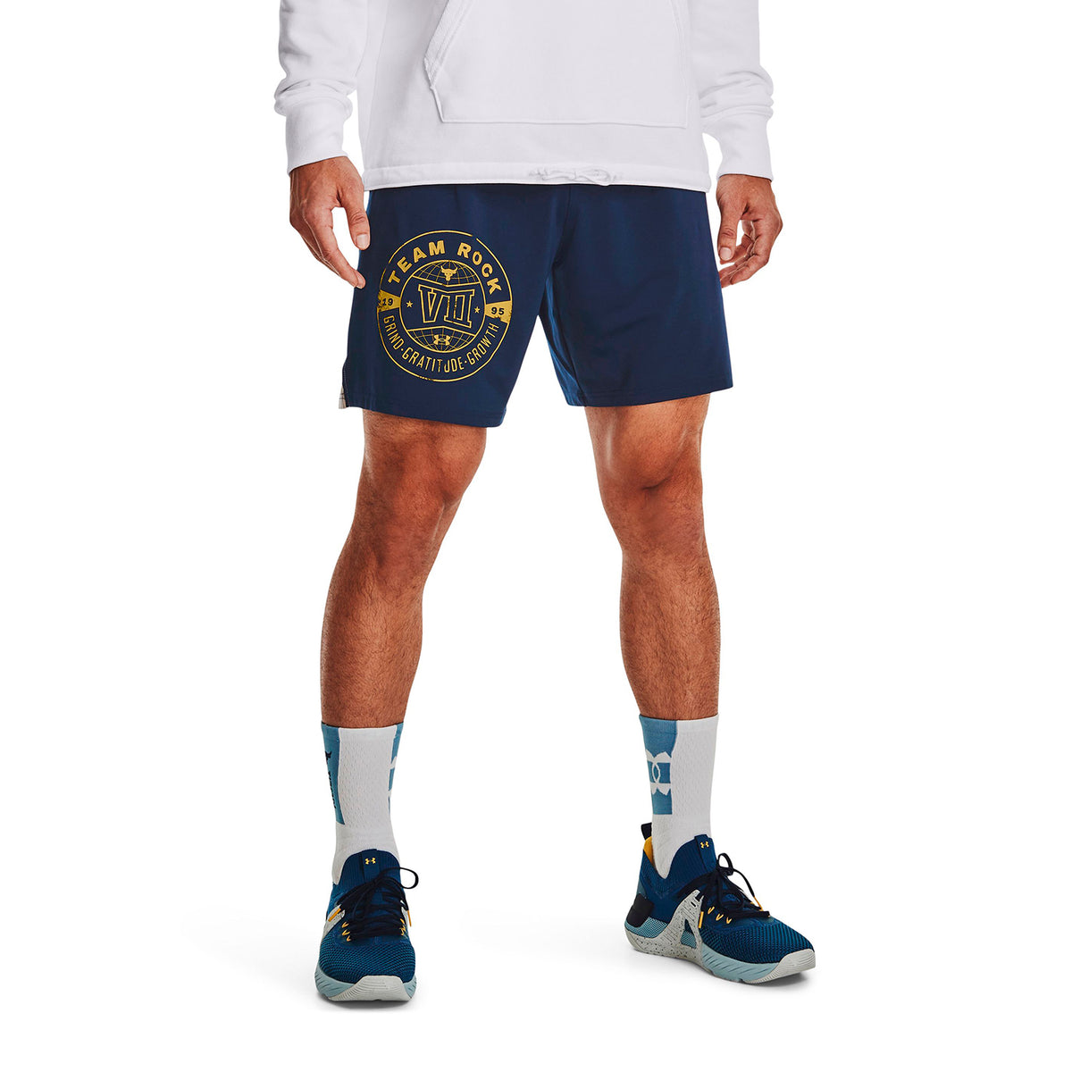 Short Training Hombre Color Azul-3