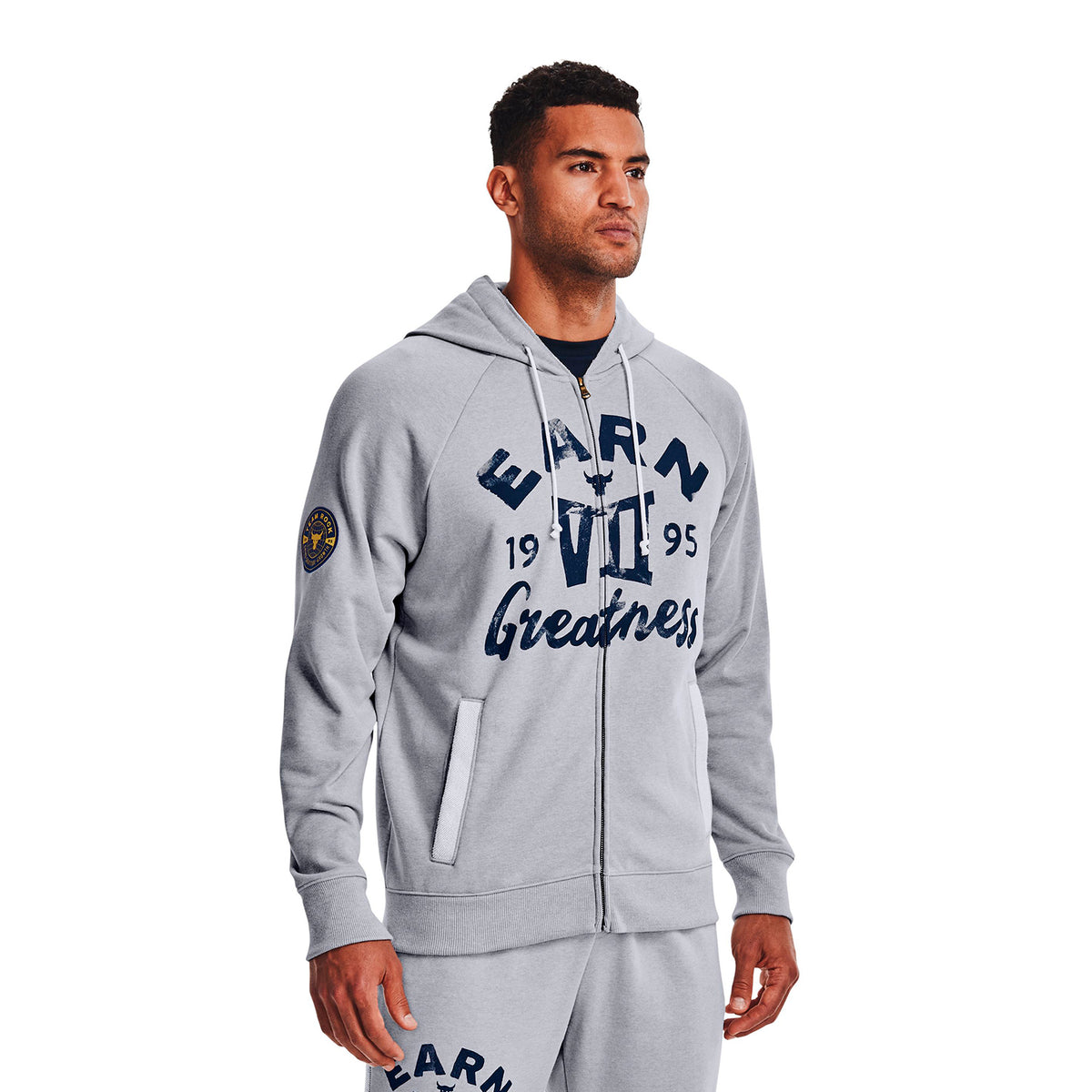 Buzo Training Hombre Color Gris-3