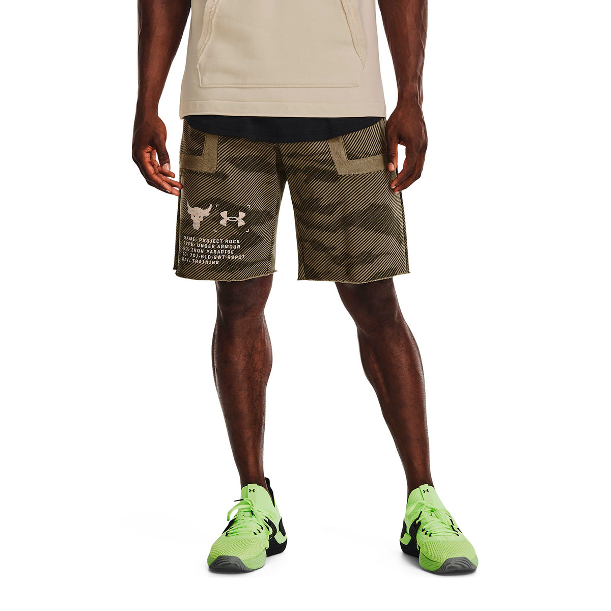 Short Training Hombre Color Verde-3