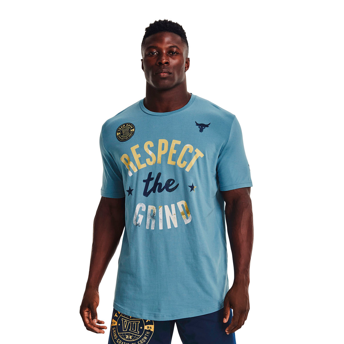 Camiseta Training Hombre Color Azul-3