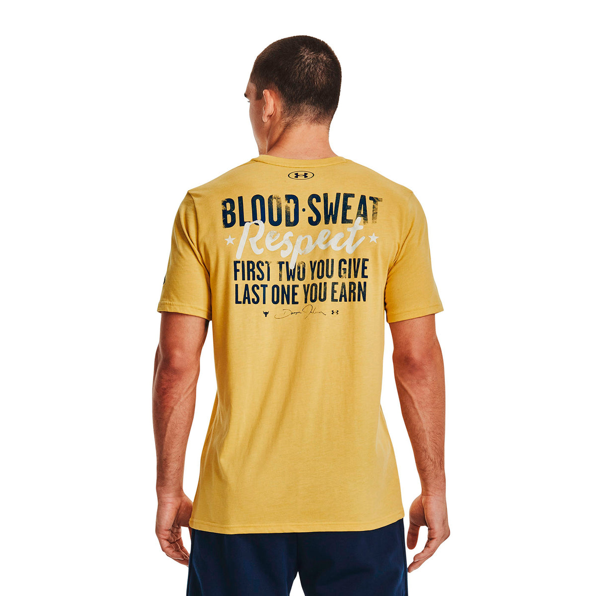 Camiseta Training Hombre Color Amarillo-4