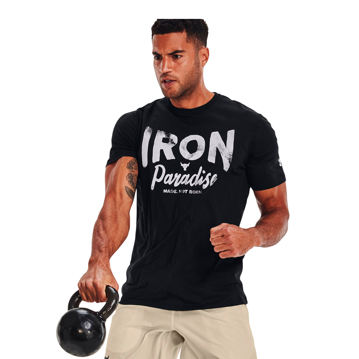 Camiseta Training Hombre Color Negro-3