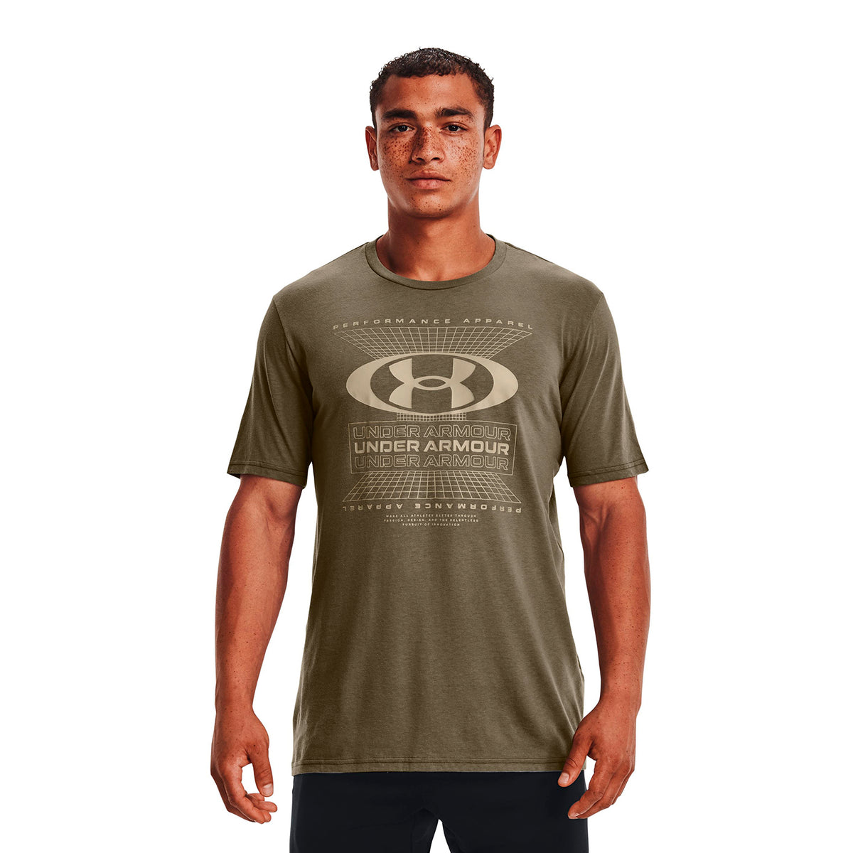 Camiseta Training Hombre Color Verde-3
