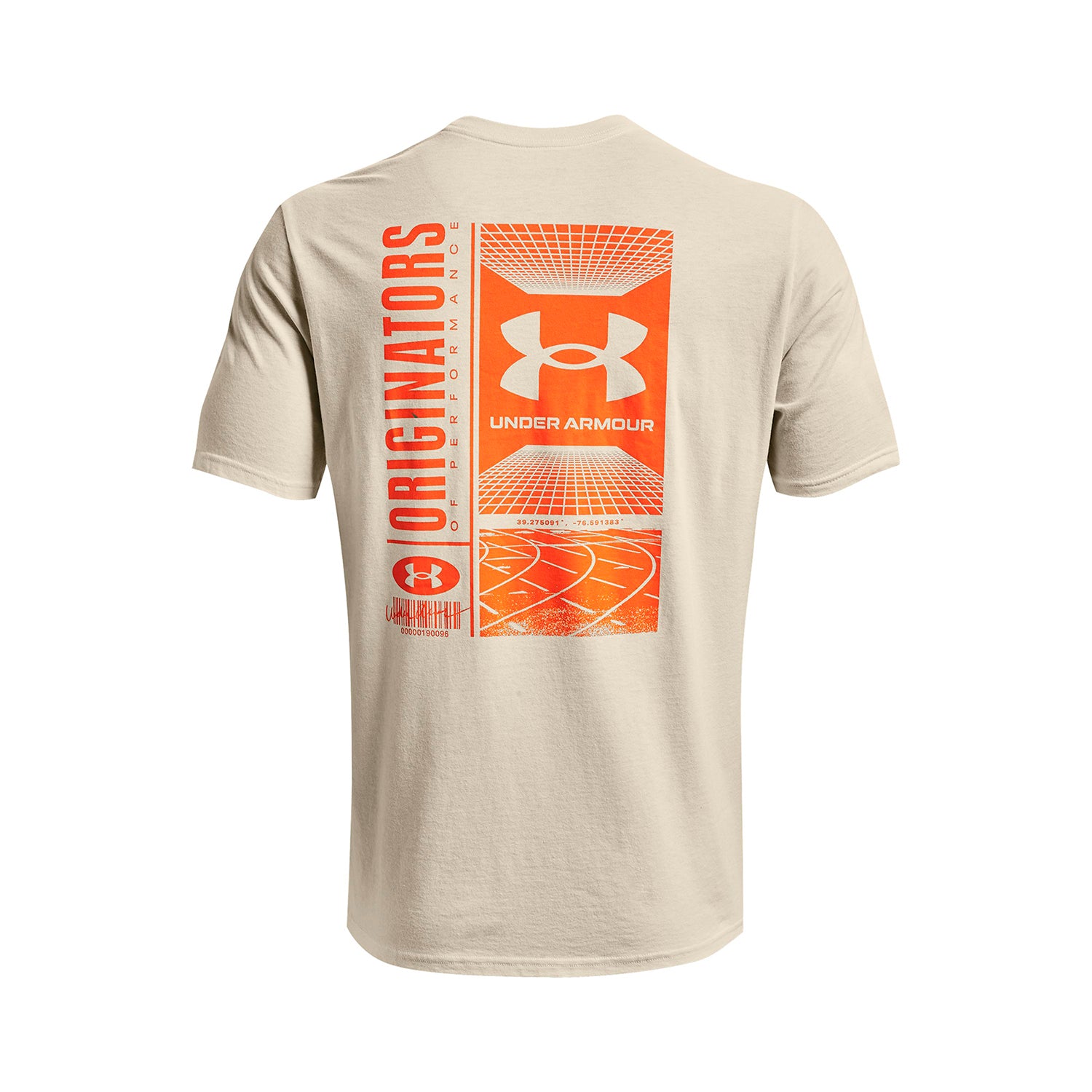 Camiseta Training Hombre Color Café-2