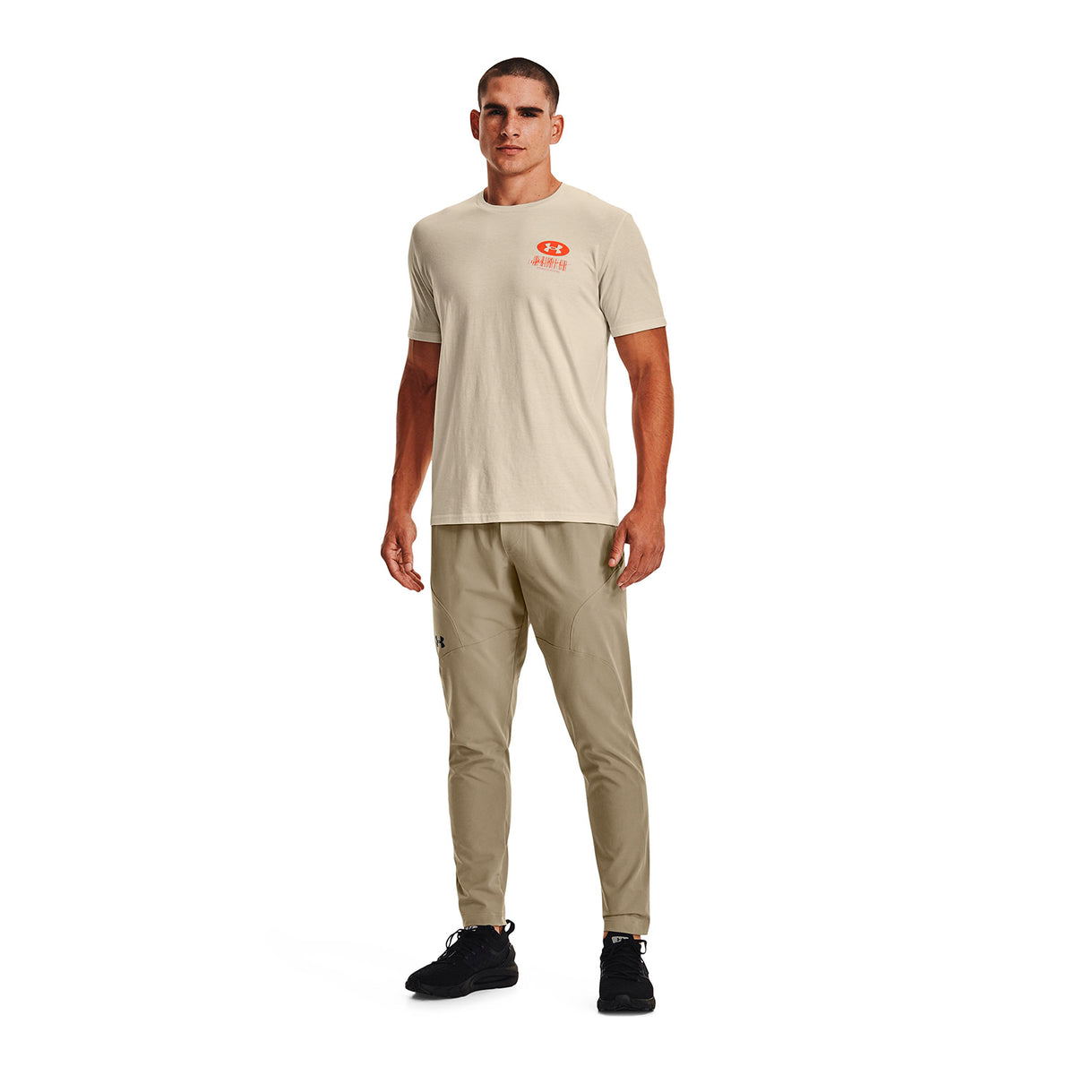 Camiseta Training Hombre Color Café-4