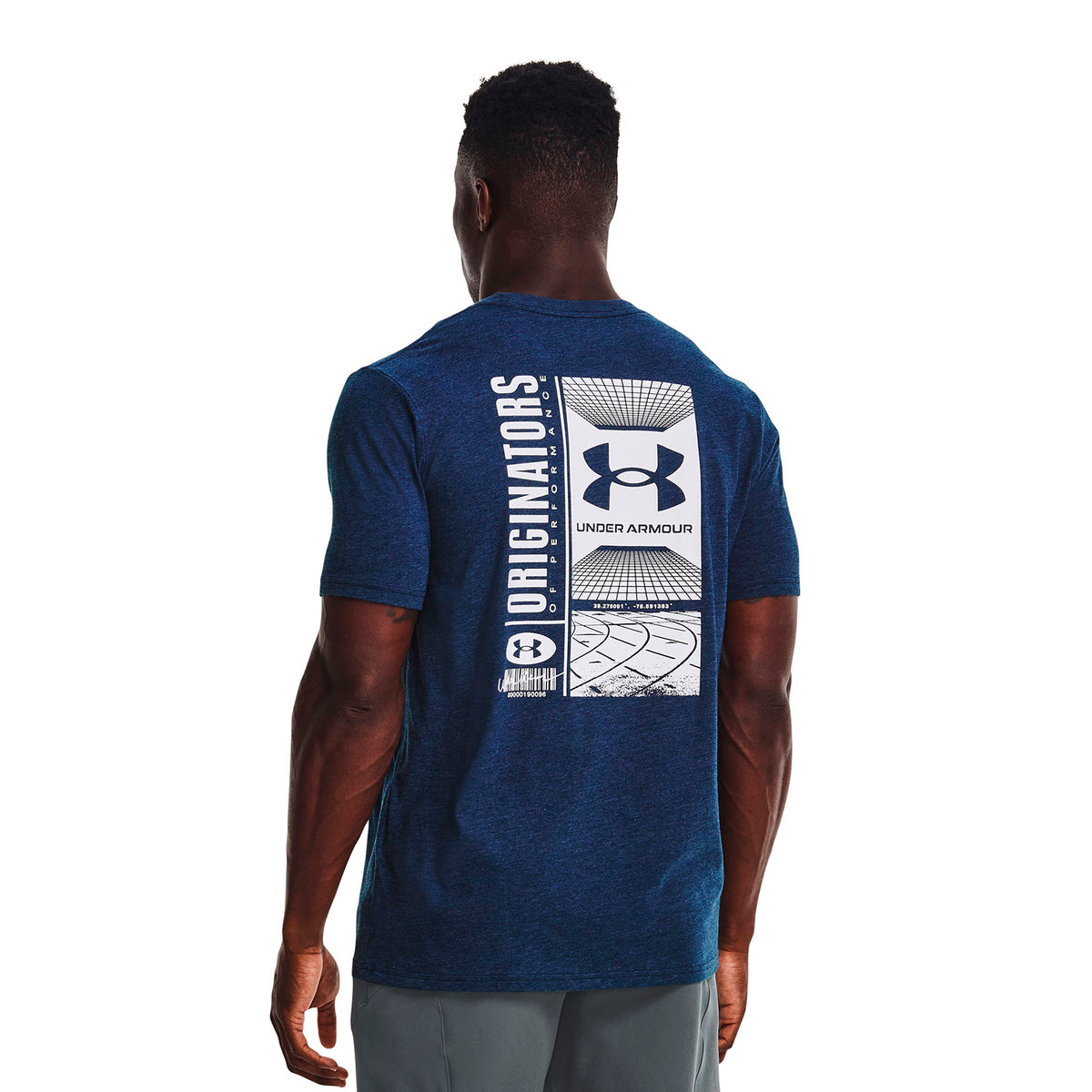 Camiseta Training Hombre Color Azul-3