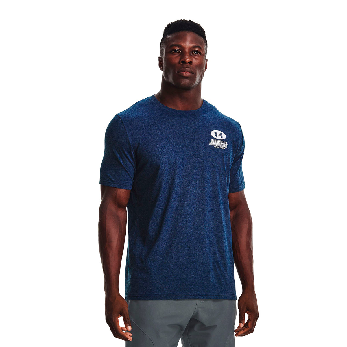 Camiseta Training Hombre Color Azul-4