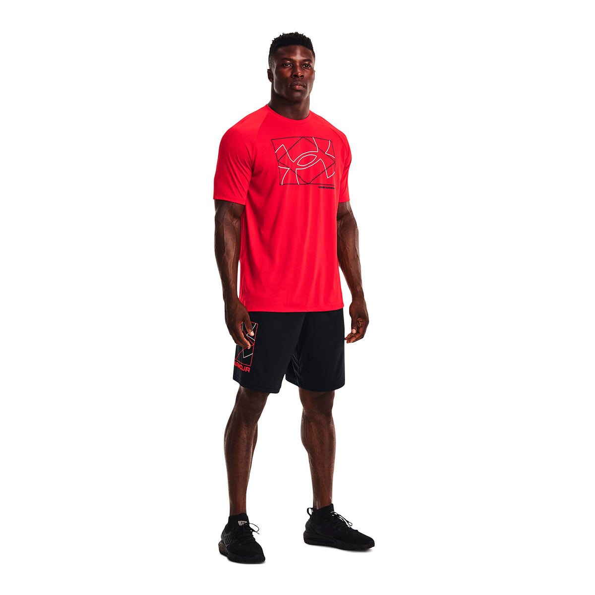 Camiseta Training Hombre Color Rojo-5