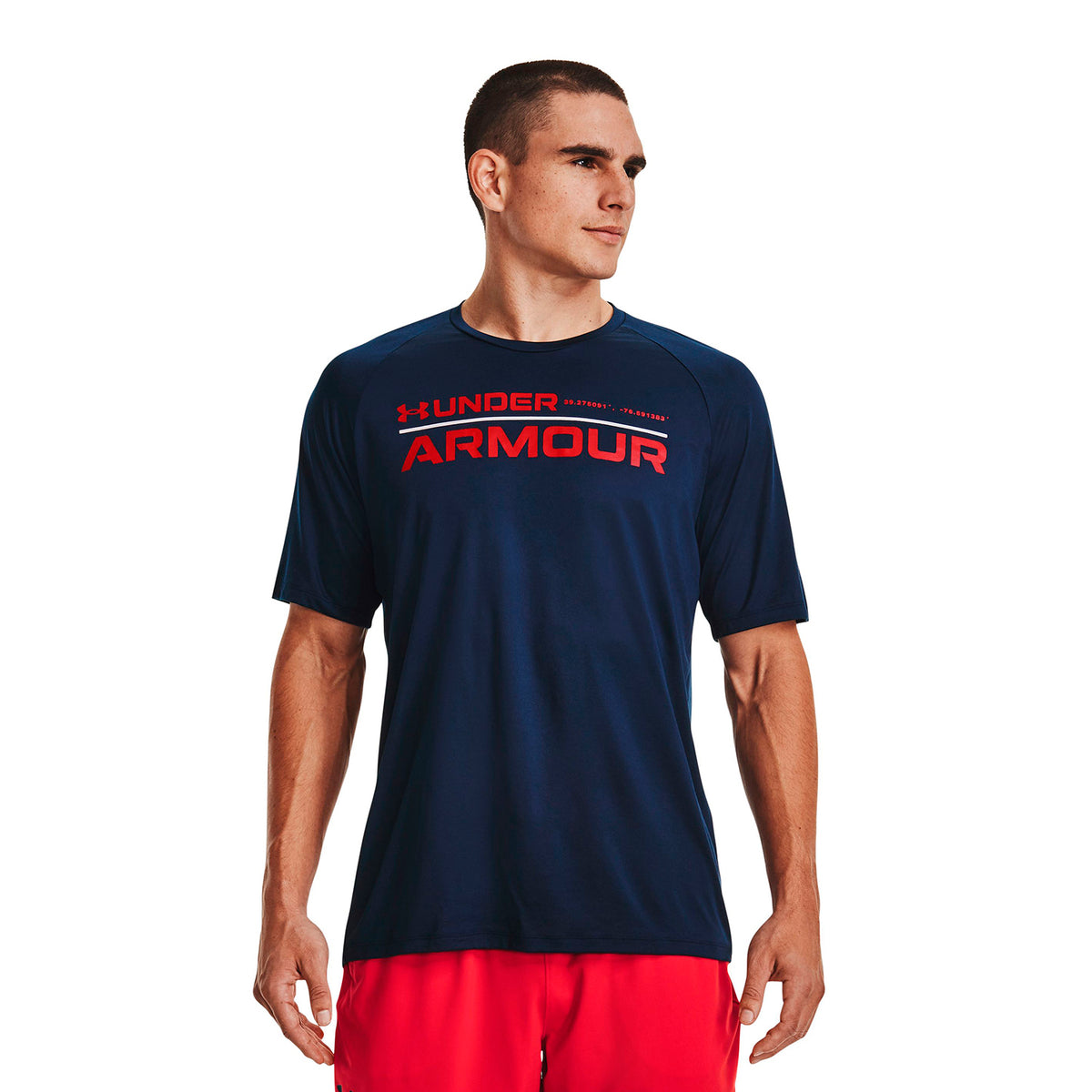Camiseta Training Hombre Color Azul-3