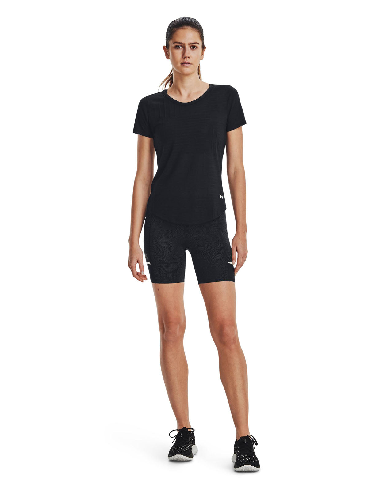 Short Running Mujer Color Negro-5