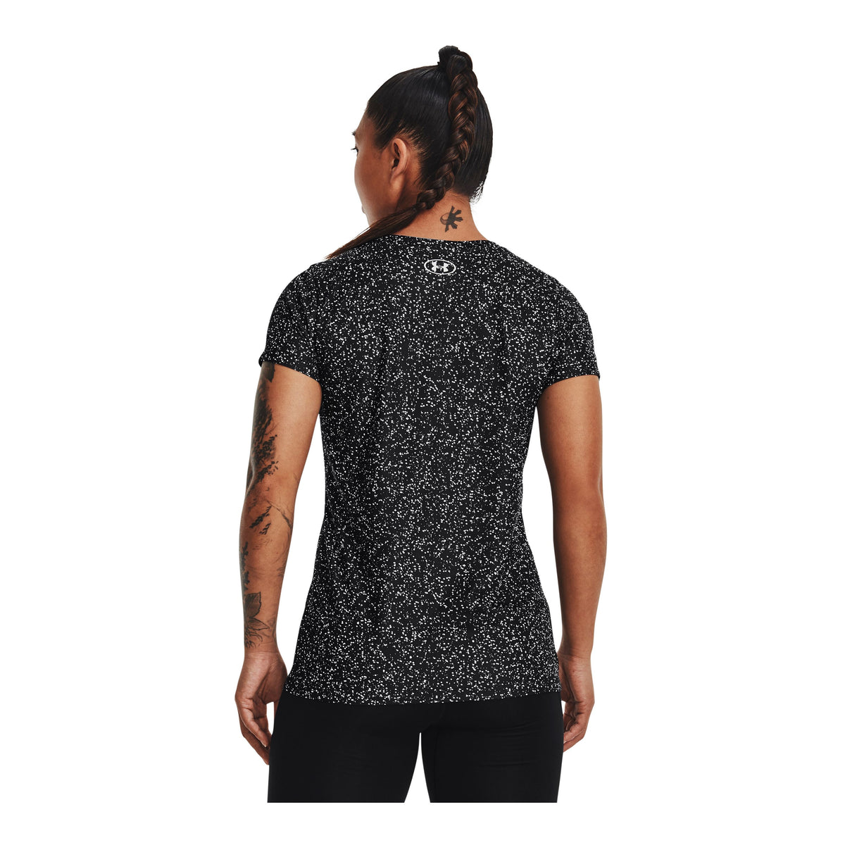 Camiseta Fútbol Mujer Color Negro-4
