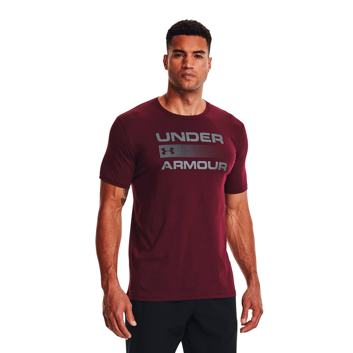 Camiseta Training Hombre Color Café-3