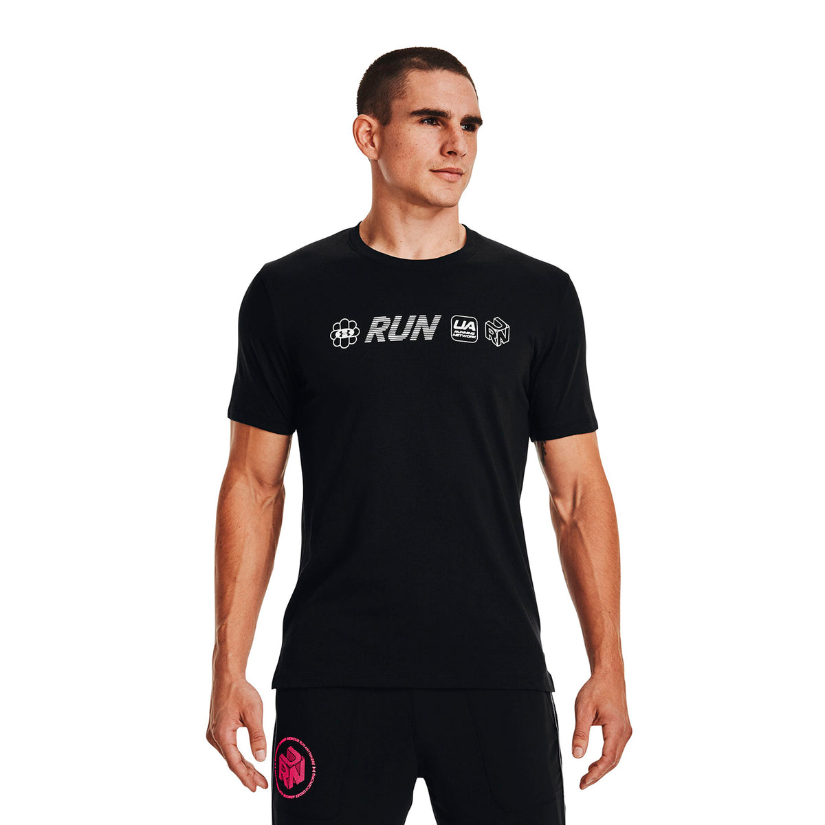Camiseta Running Hombre Color Negro-3