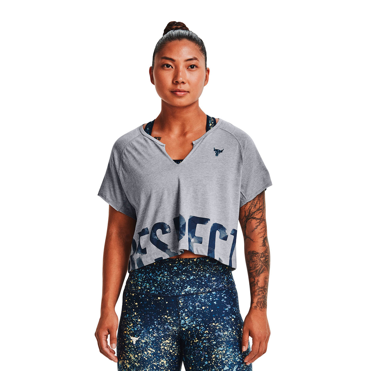 Camiseta Training Mujer Color Gris-3