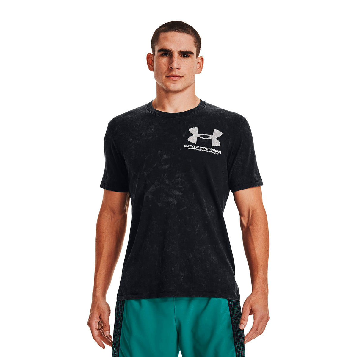 Camiseta Running Hombre Color Negro-3