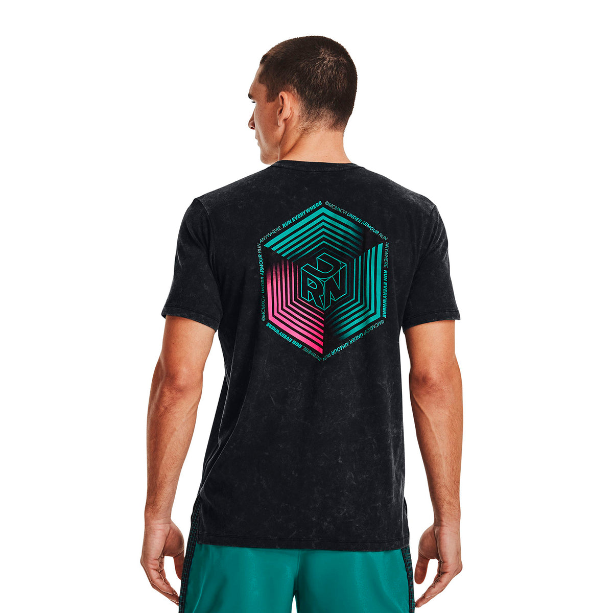 Camiseta Running Hombre Color Negro-4