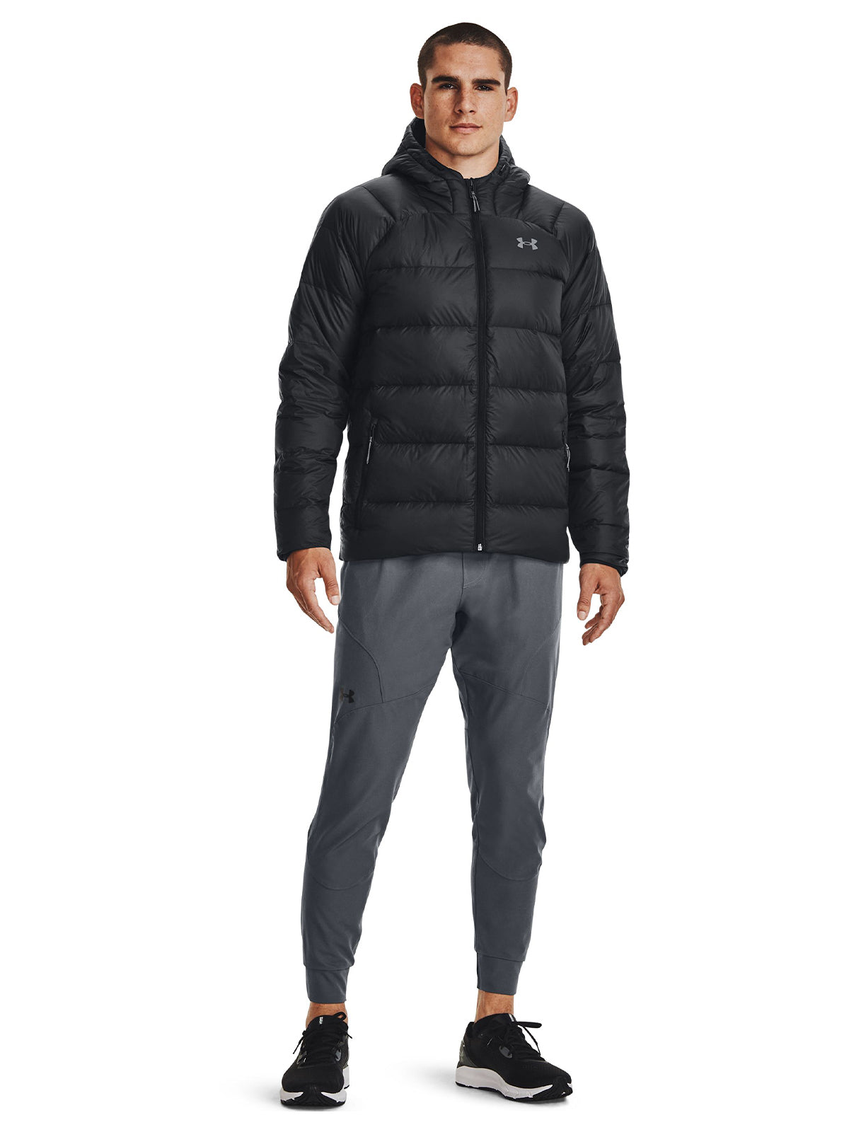 Chaqueta Training Hombre Color Negro-5