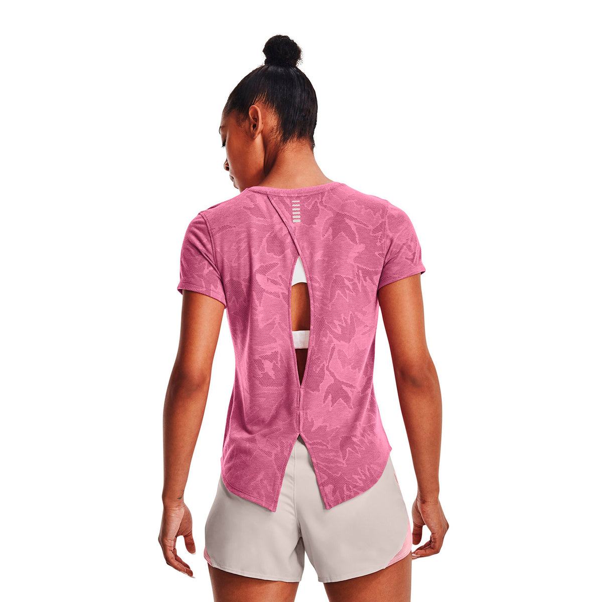 Camiseta Running Mujer Color Rosado-4