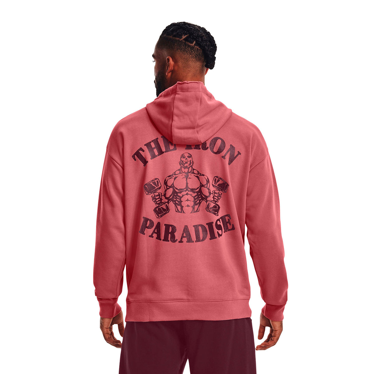 Buzo Training Hombre Color Rosado-4