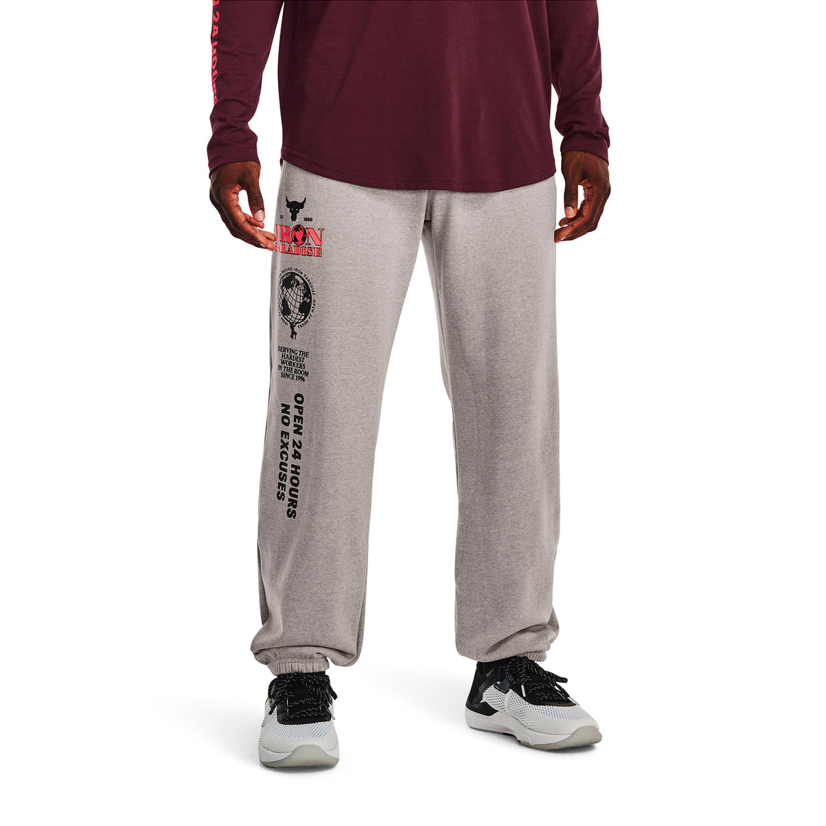 Jogger Training Hombre Color Gris-3