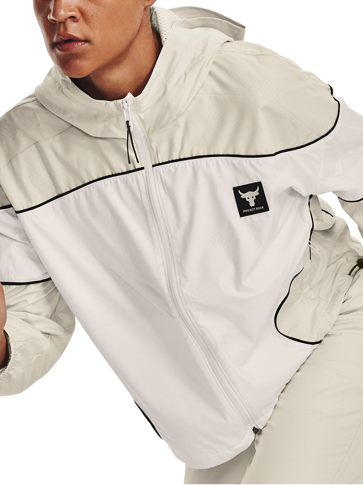 Chaqueta Training Mujer Color Blanco-3