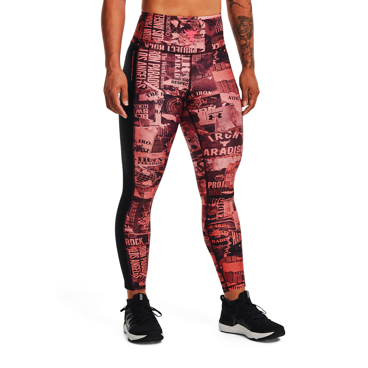 Leggings Training Mujer Color Rosado-3