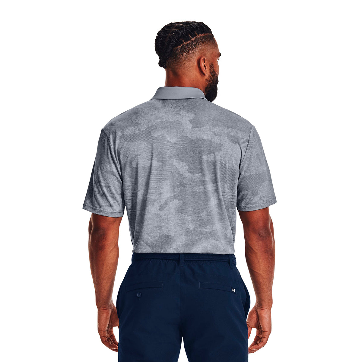 Polo Golf Hombre Color Gris-4
