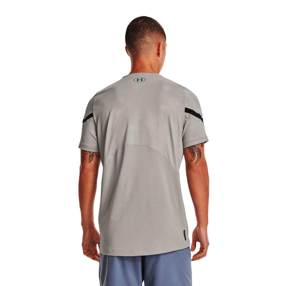 Camiseta Fútbol Hombre Color Gris-4