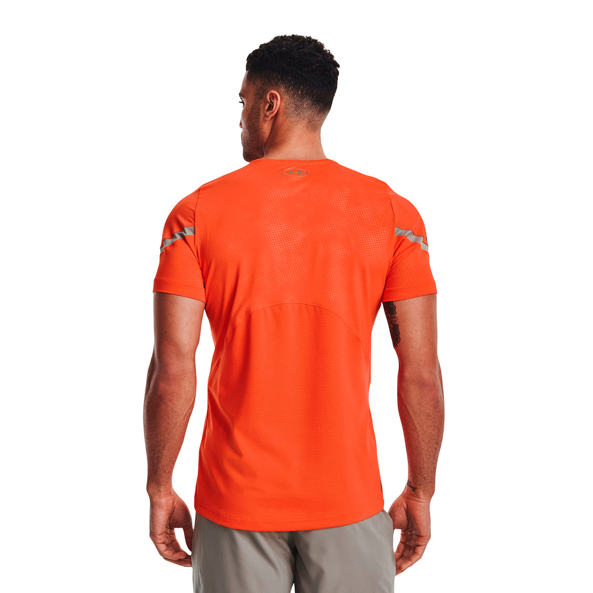 Camiseta Fútbol Hombre Color Naranja-4